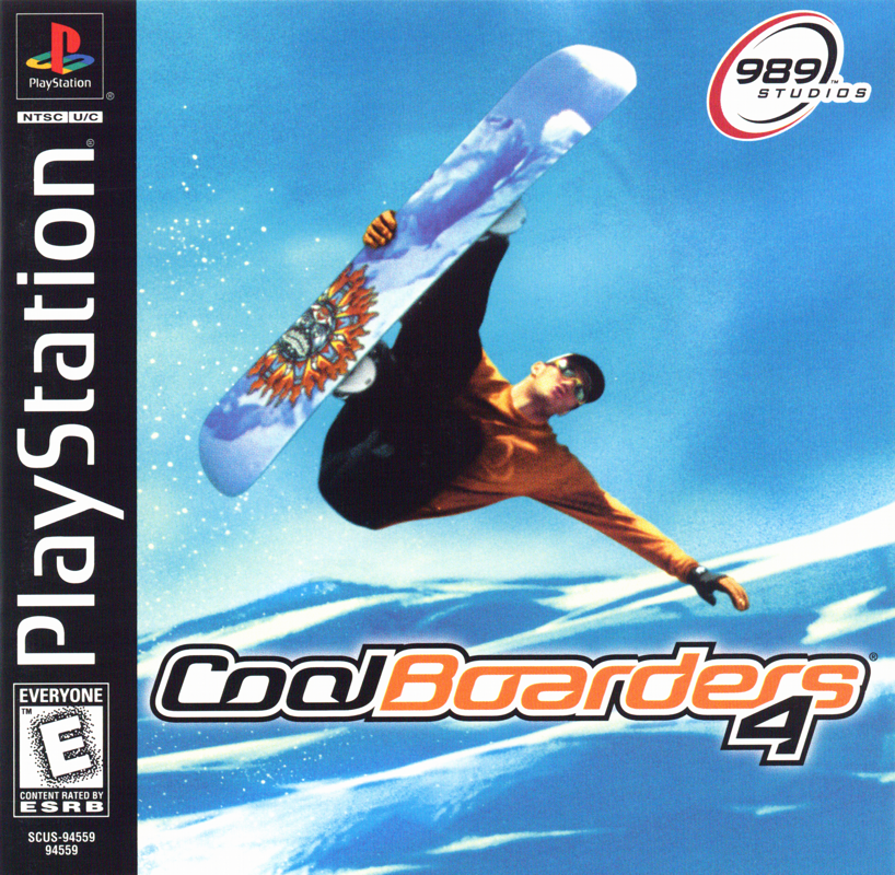 Cool Boarders 4 box art for Playstation